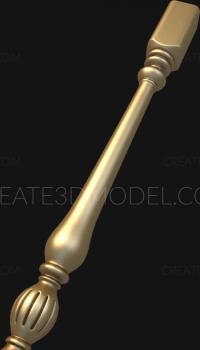 Balusters (BL_0033) 3D model for CNC machine